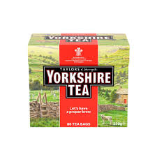 英國🇬🇧Yorkshire約克郡茶紅茶經典紅標80入