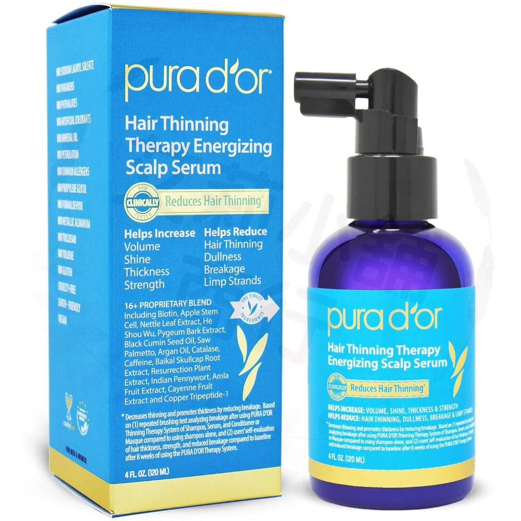 Pura D'or Hair Thinning Therapy Energizing Scalp Serum 120ml 防脫髮賦活頭皮精華液