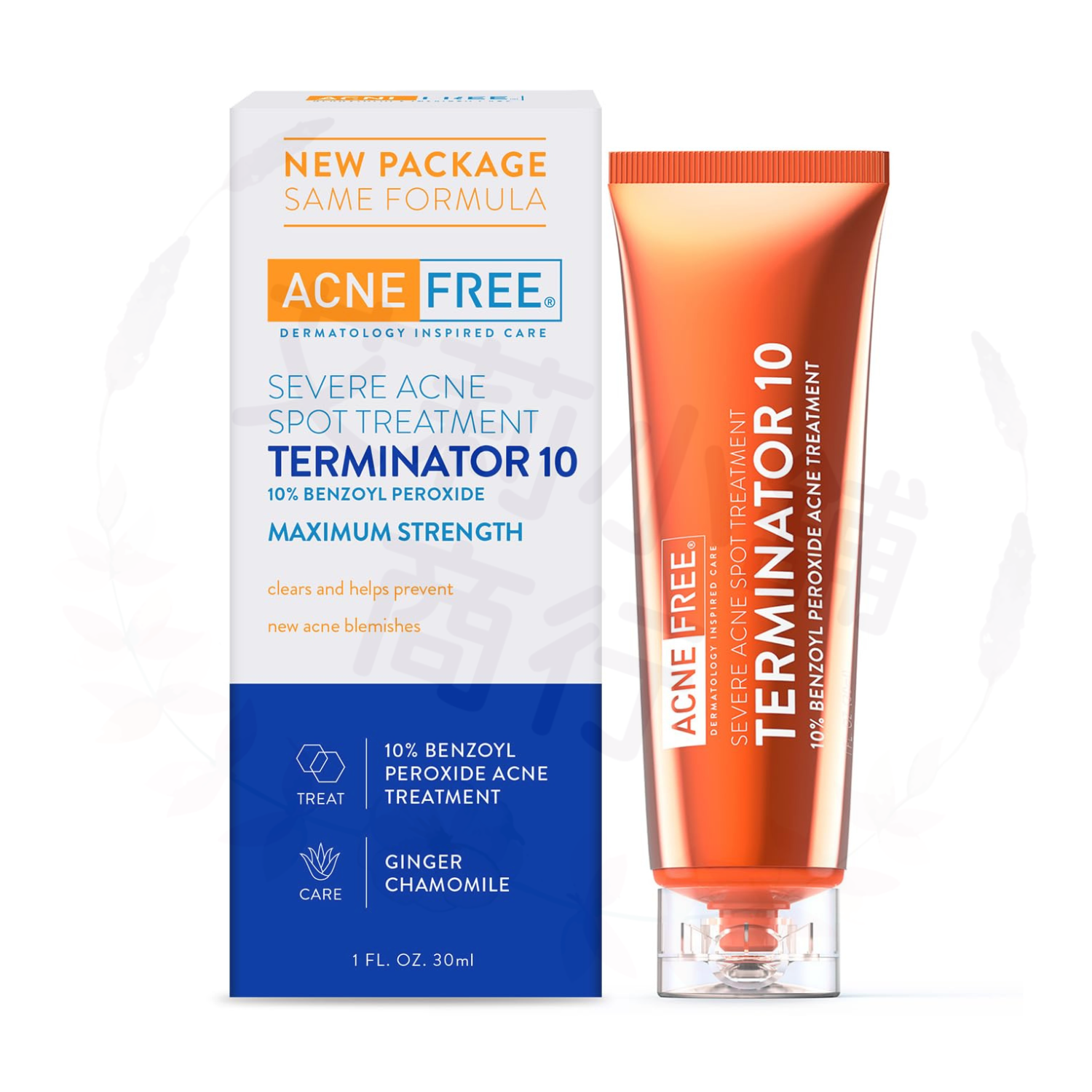 AcneFree Terminator 10 30ml 痘痘痤瘡斑點乳膏