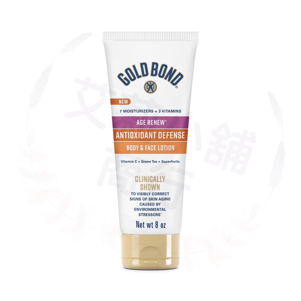 Gold Bond Age Renew Antioxidant Defense Body & Face Lotion 226g 維他命C抗氧化身體及臉部乳液