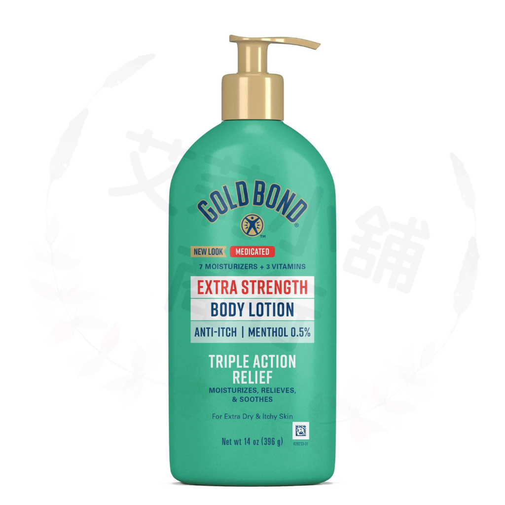 Gold Bond Extra Strength Medicated Body Lotion 396g 高效止癢蘆薈舒緩潤膚乳