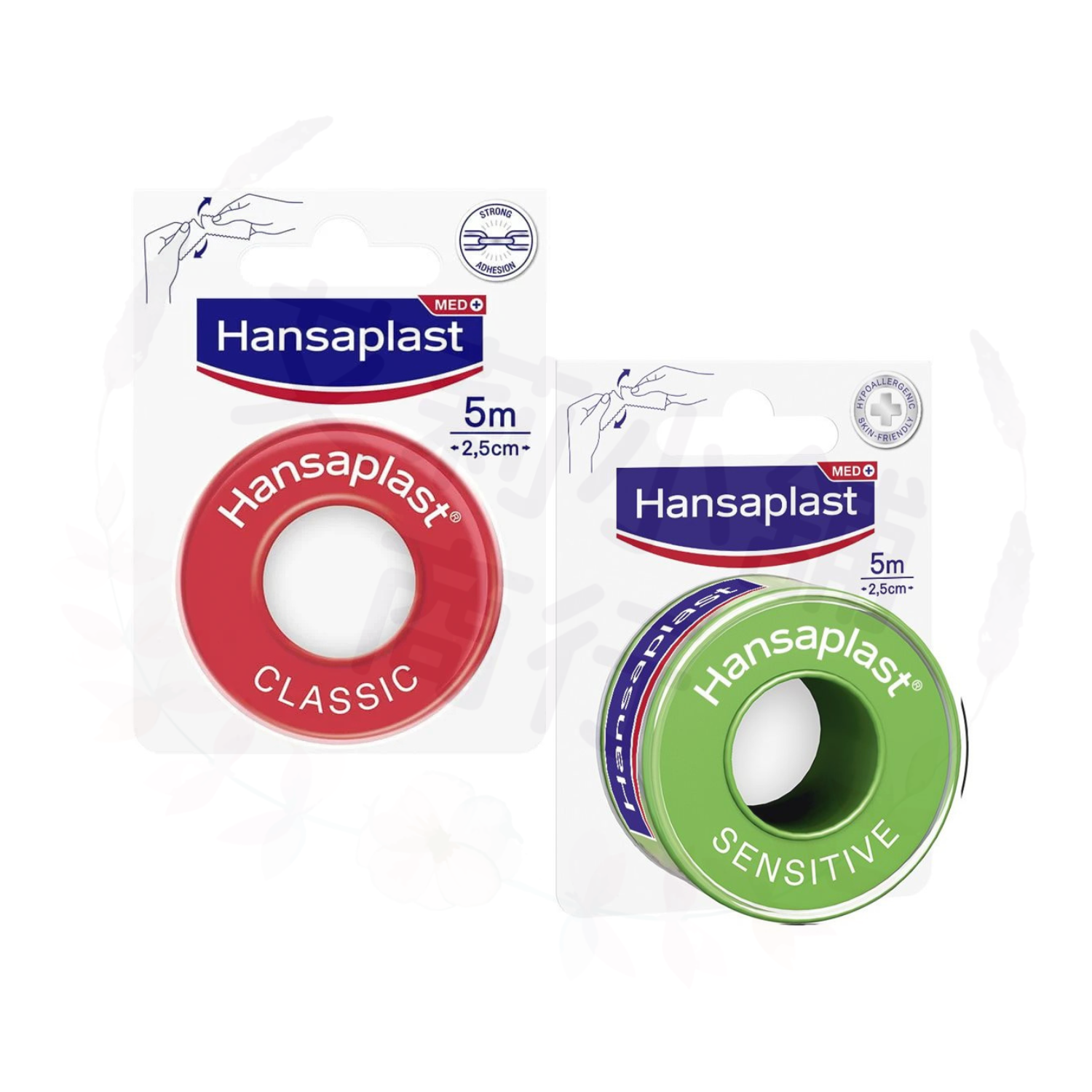 Hansaplast Fixierpflaster Classic / Sensitive 5m*2.5cm 透氣萬用防水膠帶（經典款/敏感肌膚）