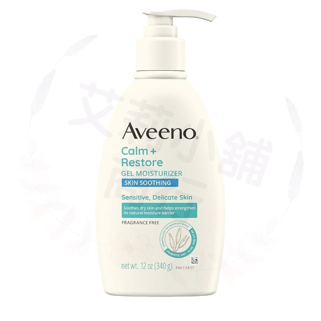 Aveeno Calm + Restore Gel Moisturizer, Skin Soothing 340g 舒緩修復凝膠保濕霜（舒緩肌膚）
