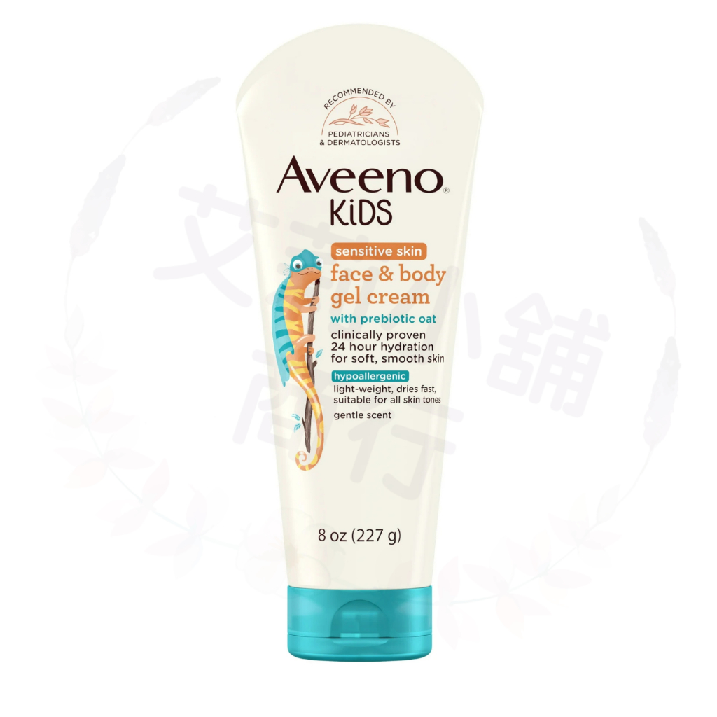 Aveeno Kids Sensitive Skin Face & Body Gel Cream 227g 兒童敏感肌膚臉部及身體凝膠霜