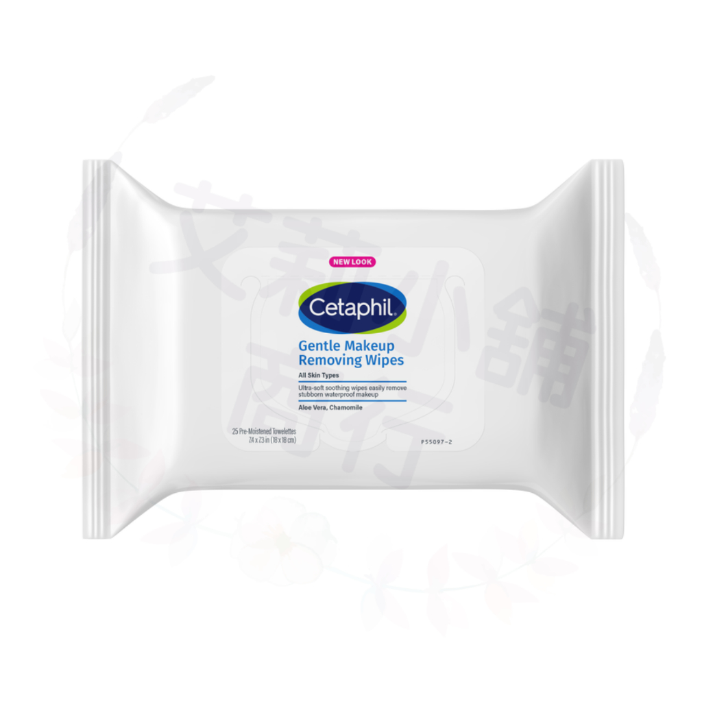 Cetaphil Gentle Makeup Removing Wipes 25 Count 溫和卸妝濕紙巾