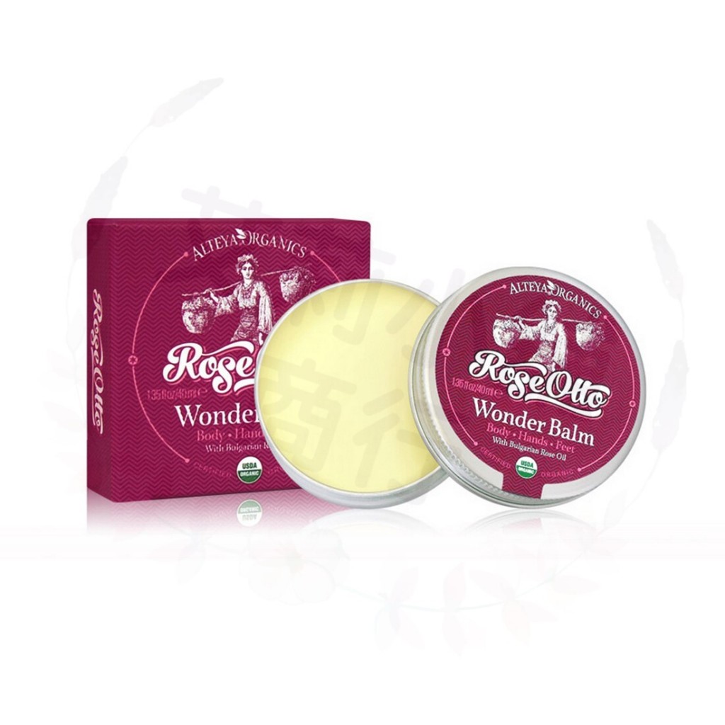 現貨 Althea Organics Wonder Balm Rose Otto Body-Hands-Feet Moisturizing 30g 神奇玫瑰精油潤膚膏（適用於身體、手部和足部）