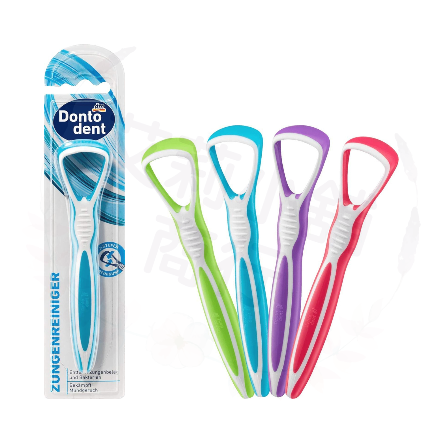 Dontodent Zungenreiniger 舌苔清潔器-不挑色