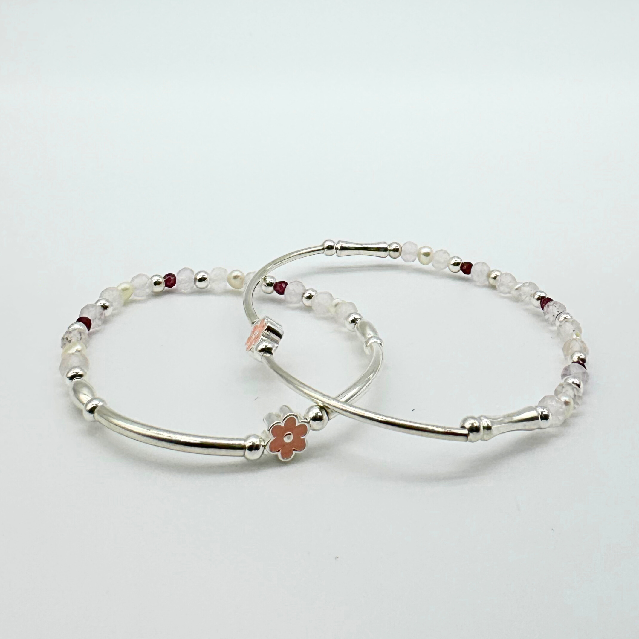 親子系列 / 摘一朵粉嫩小花