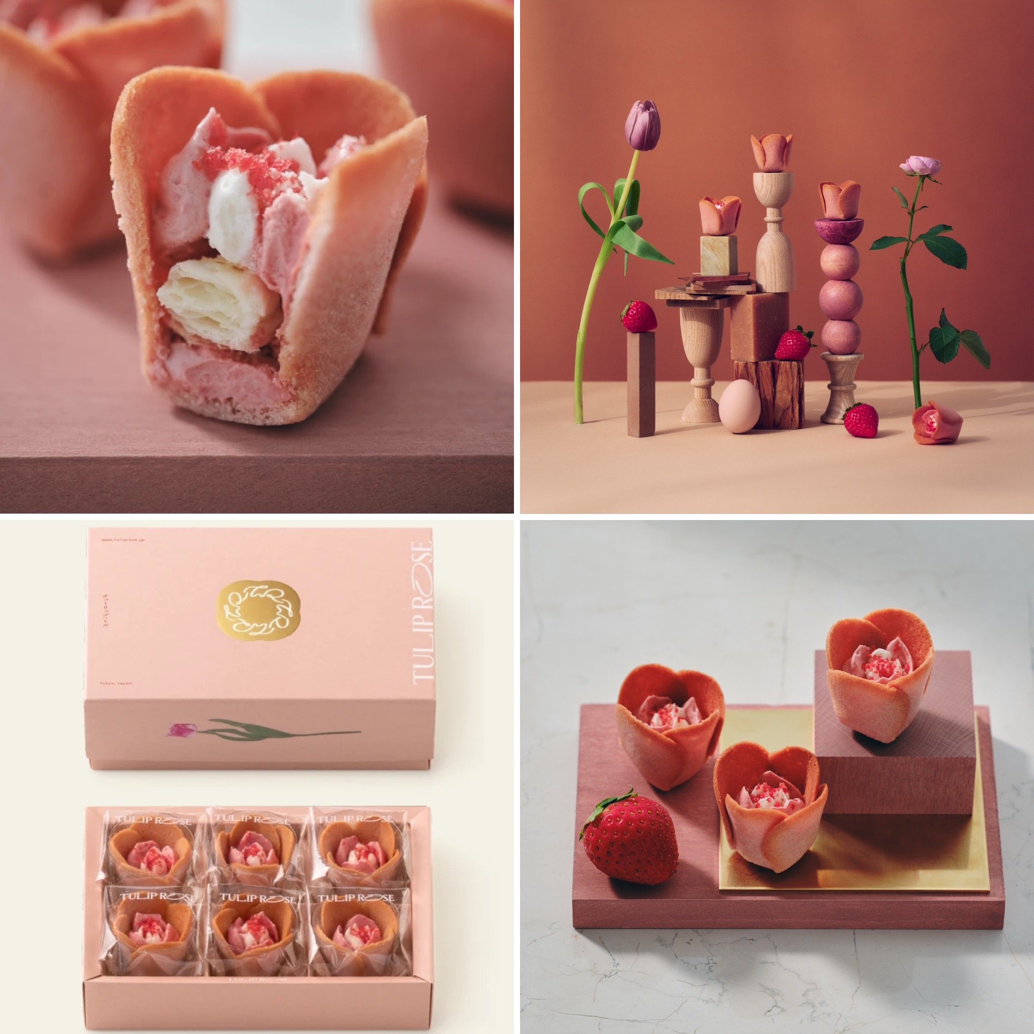 預購-TOKYO TULIP ROSE鬱金香玫瑰花朵餅乾