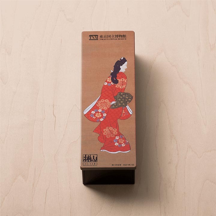 赤坂柿山～美人圖鐵盒