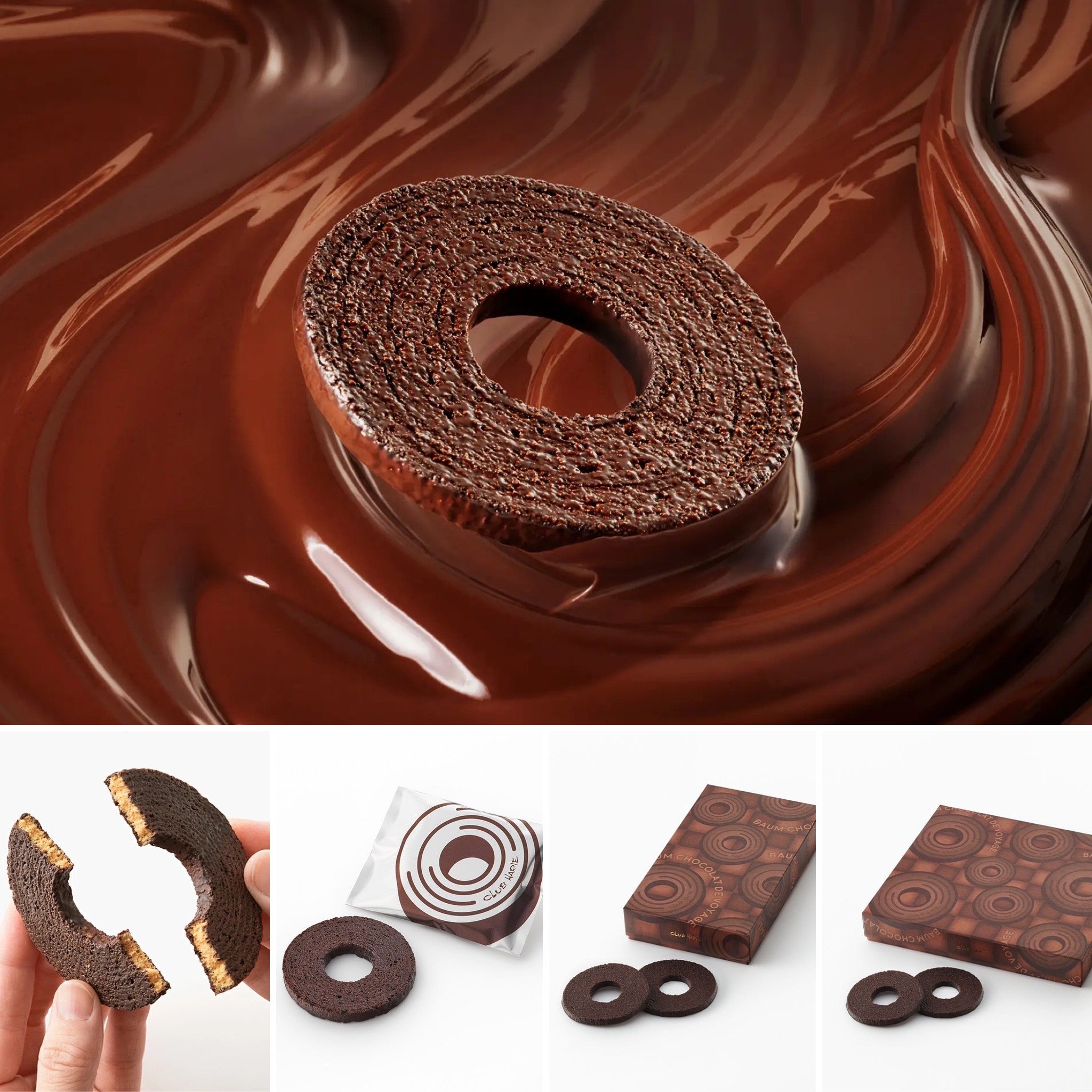 CLUB HARIE 巧克力年輪蛋糕脆餅