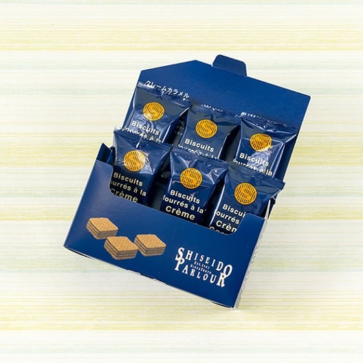 資生堂Parlour焦糖布丁威化餅