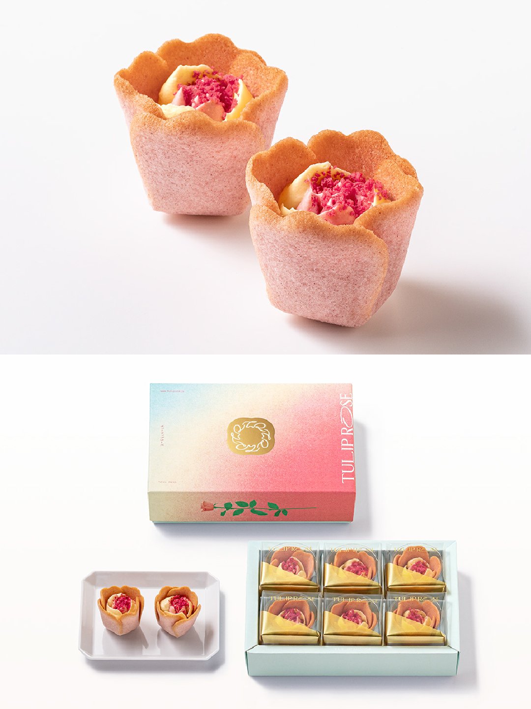 預購-TOKYO TULIP ROSE鬱金香玫瑰花朵餅乾