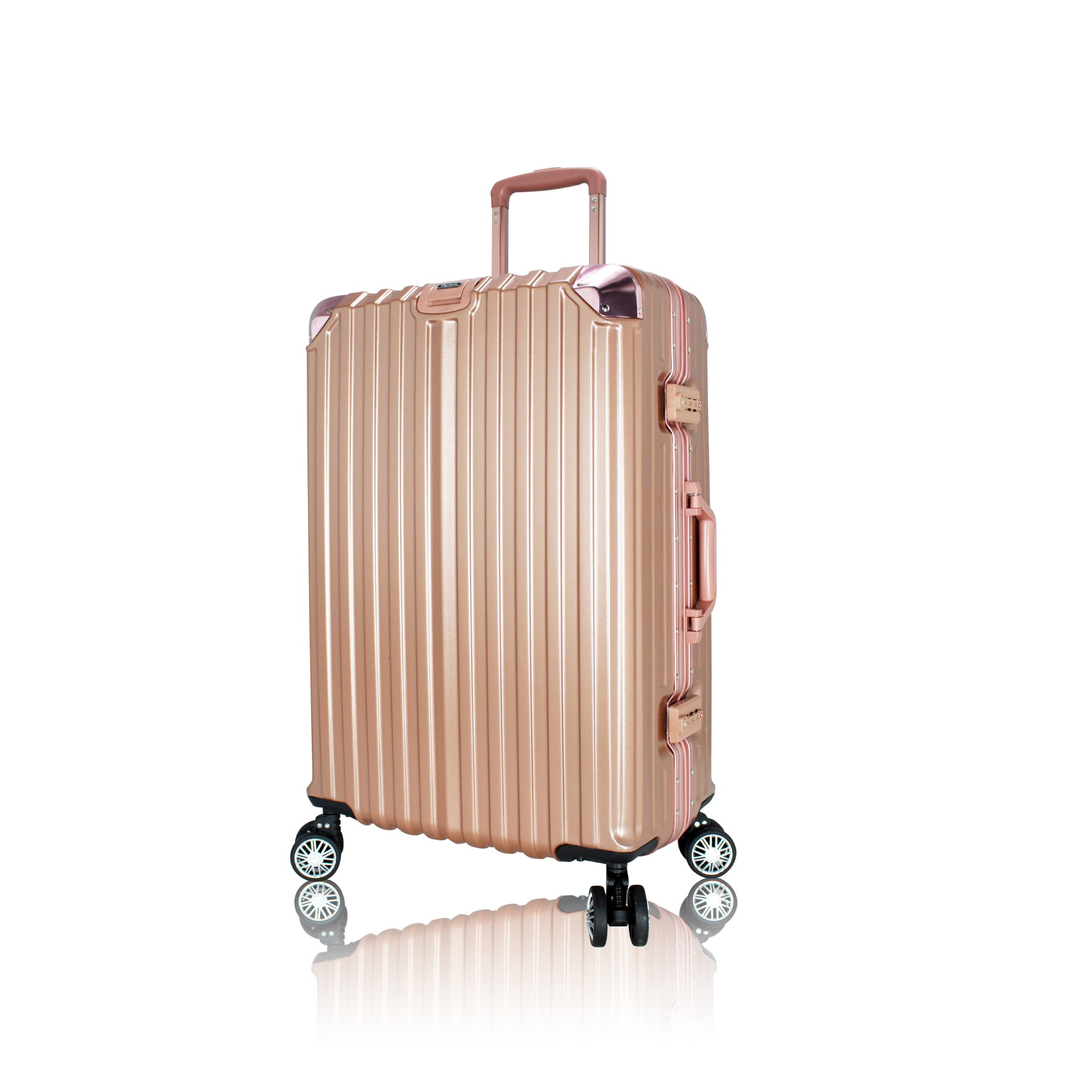 卡柏頓25吋PC避震輪鋁框旅行箱