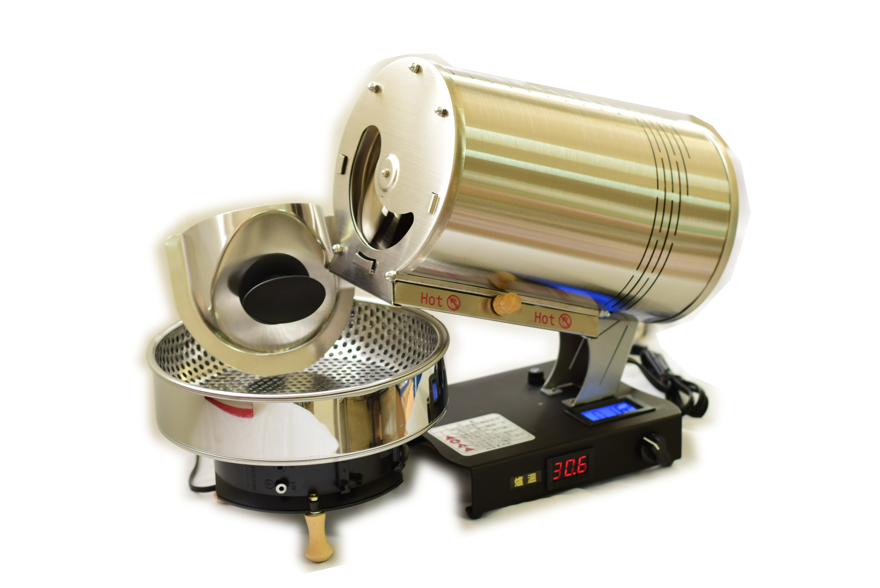 RF300-PLUS電熱數位火力可調款烘豆機