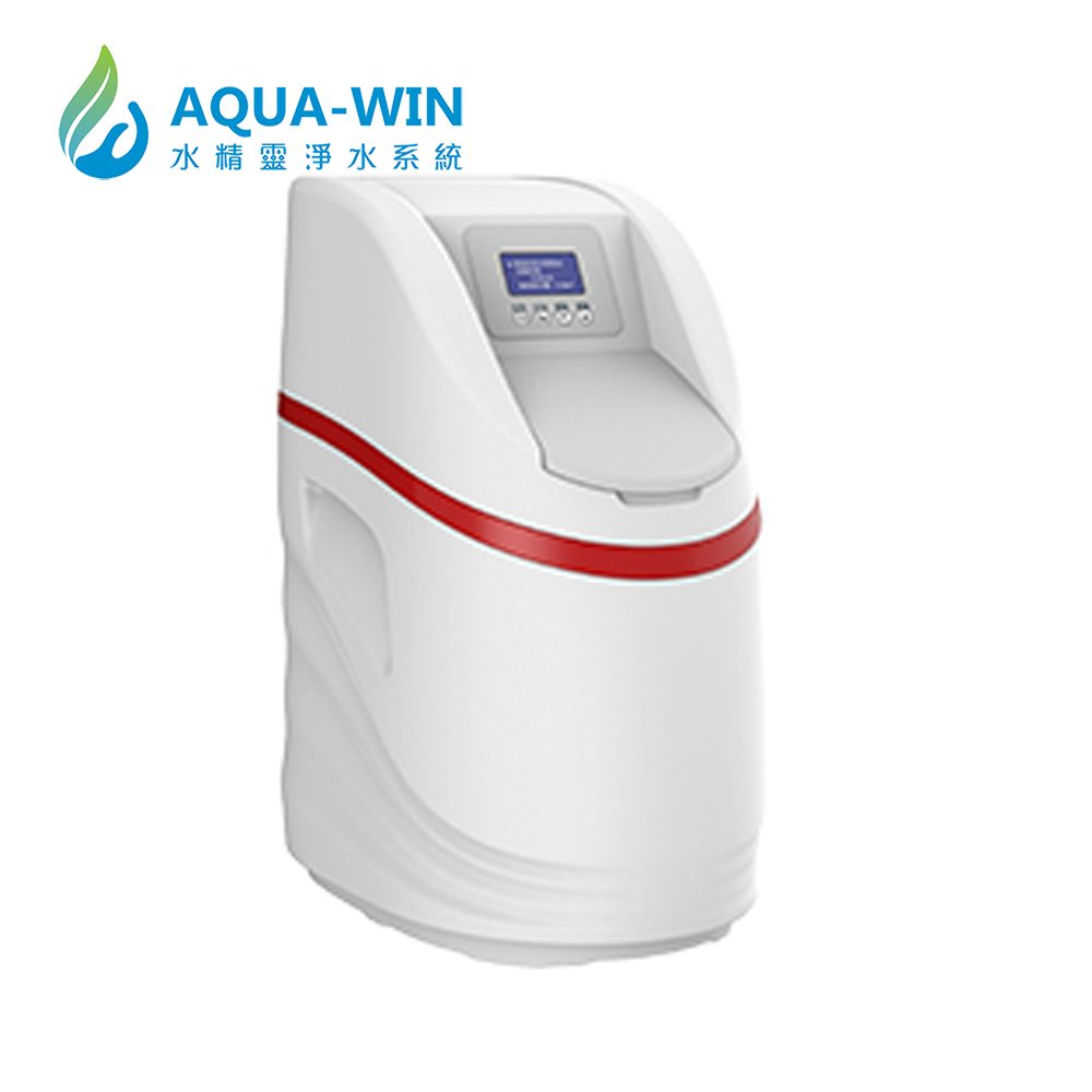 Aqua-Win水精靈 AWJ-12L 全戶淨化智慧型軟水機 小紅腰帶(單槽;控制頭110V&220V通用)