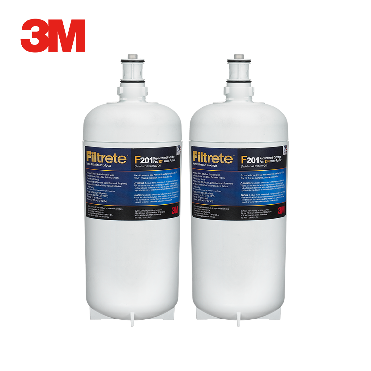 3M™ S201 淨水器替換濾心特惠組 3US-F201-5