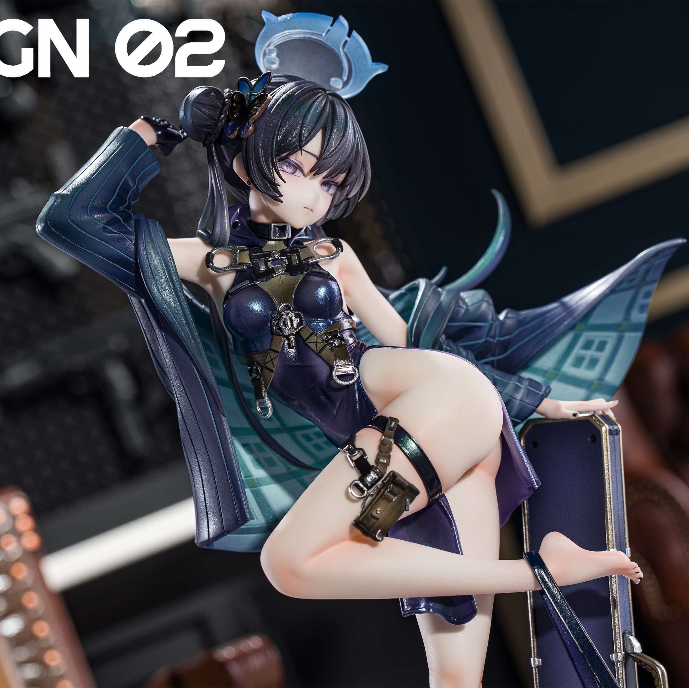 【預購】蔚藍檔案 龍華妃咲 銃槍ver. X ACGN 02