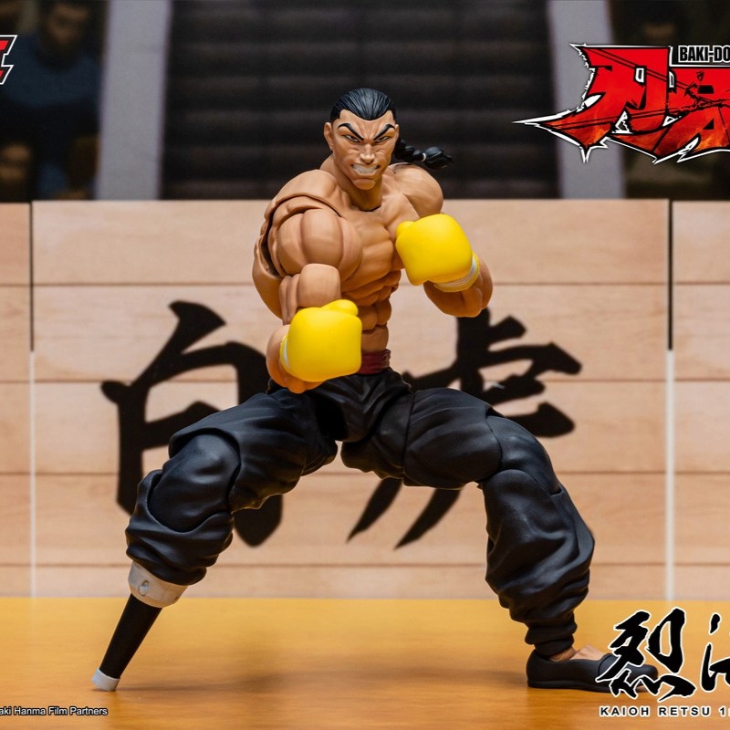 【預購】刃牙系列 烈海王 可動人偶 BHSA05 X Storm Collectibles