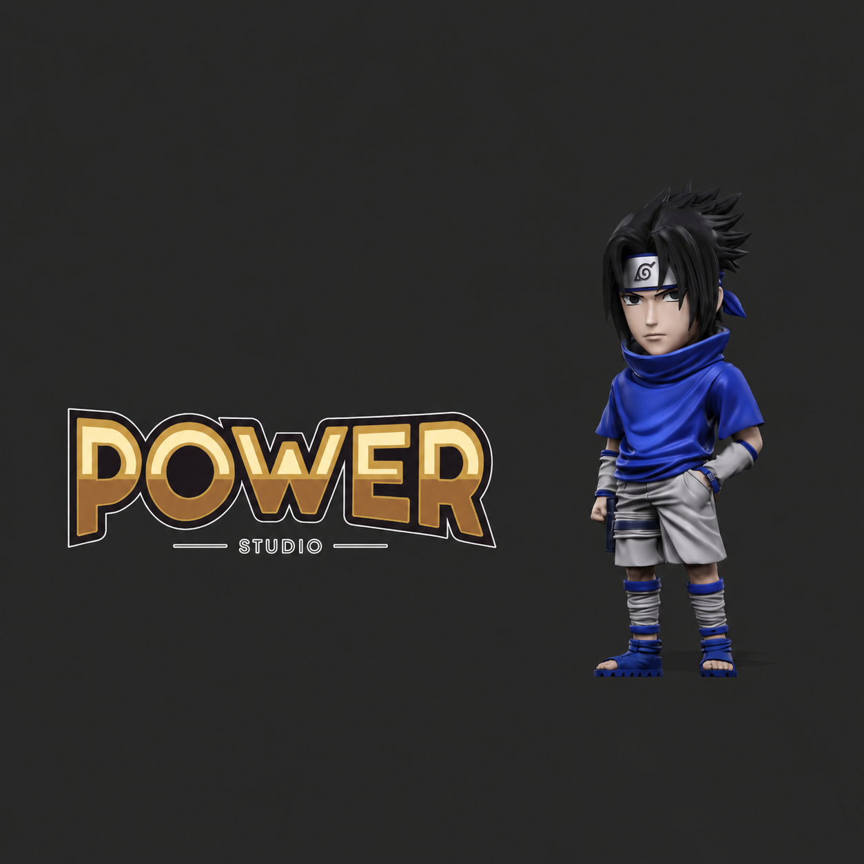 【預購】火影忍者 童年12小強系列—佐助 X Power-Studio