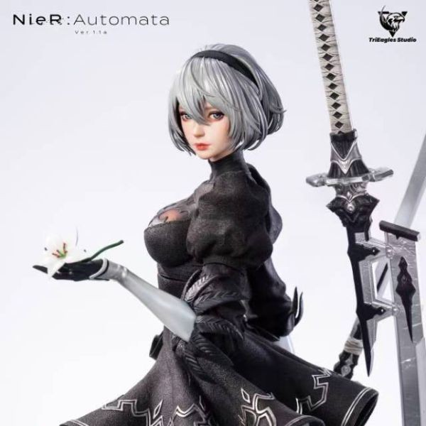 【補款】尼爾自動人形 Ver1.1a雕像 2B 寄葉二號B型 X TriEagle(TES)