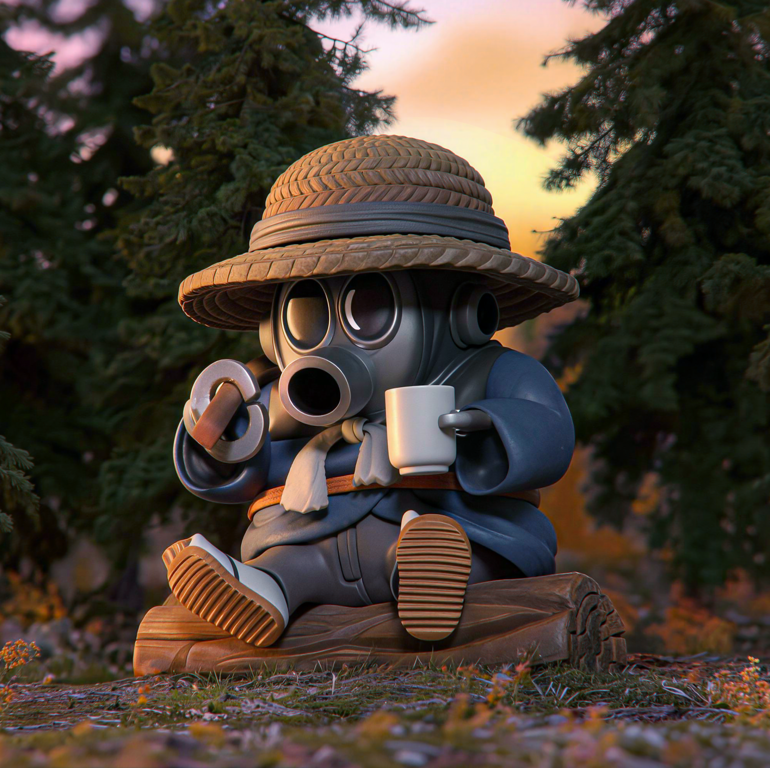【售罄展示追加請私訊客服@toystationtw】七龍珠 鳥山明系列009 鋤頭鳥山明 X TOR-Studio