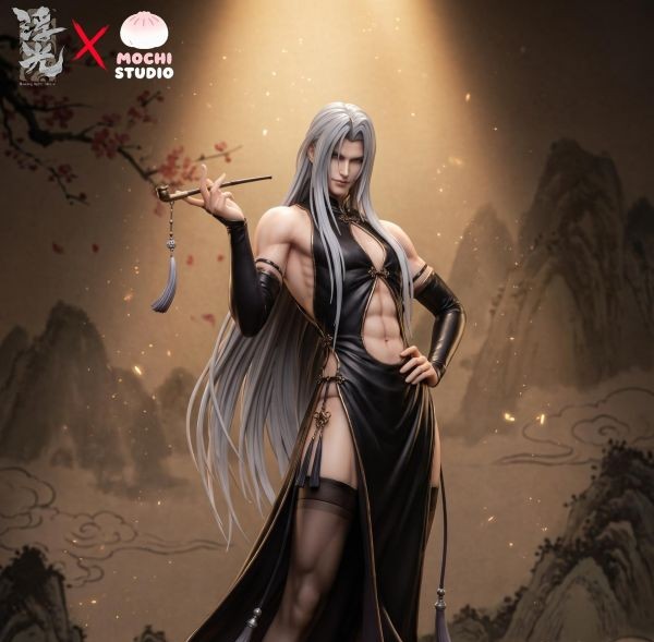 【預購】最終幻想 旗袍美男子cos系列002 薩菲羅斯 X 浮光+MOCHI麻薯