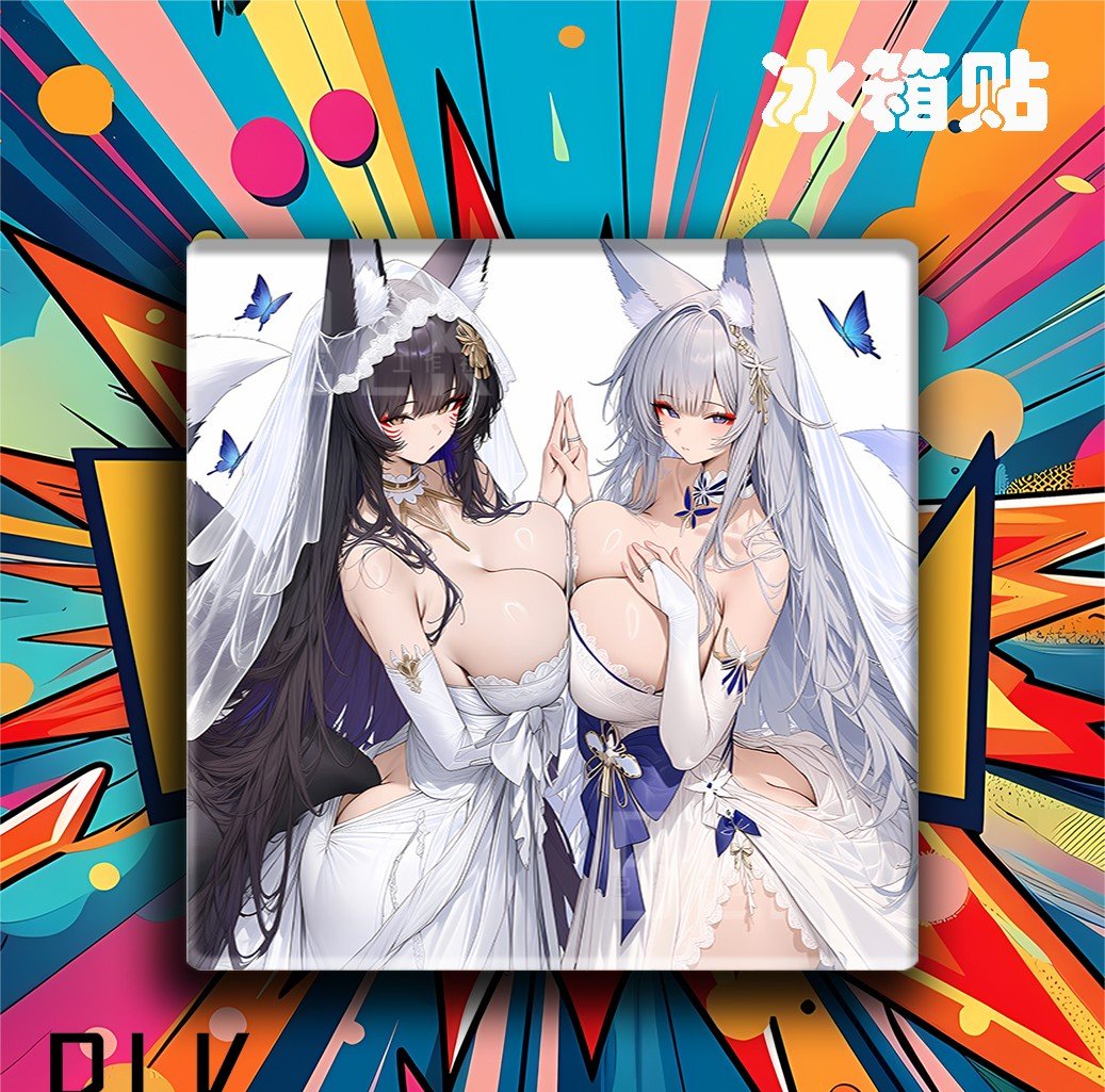 【預購】碧藍航線《信濃武藏》動漫裝飾畫&冰箱貼 X 巴洛克工作室