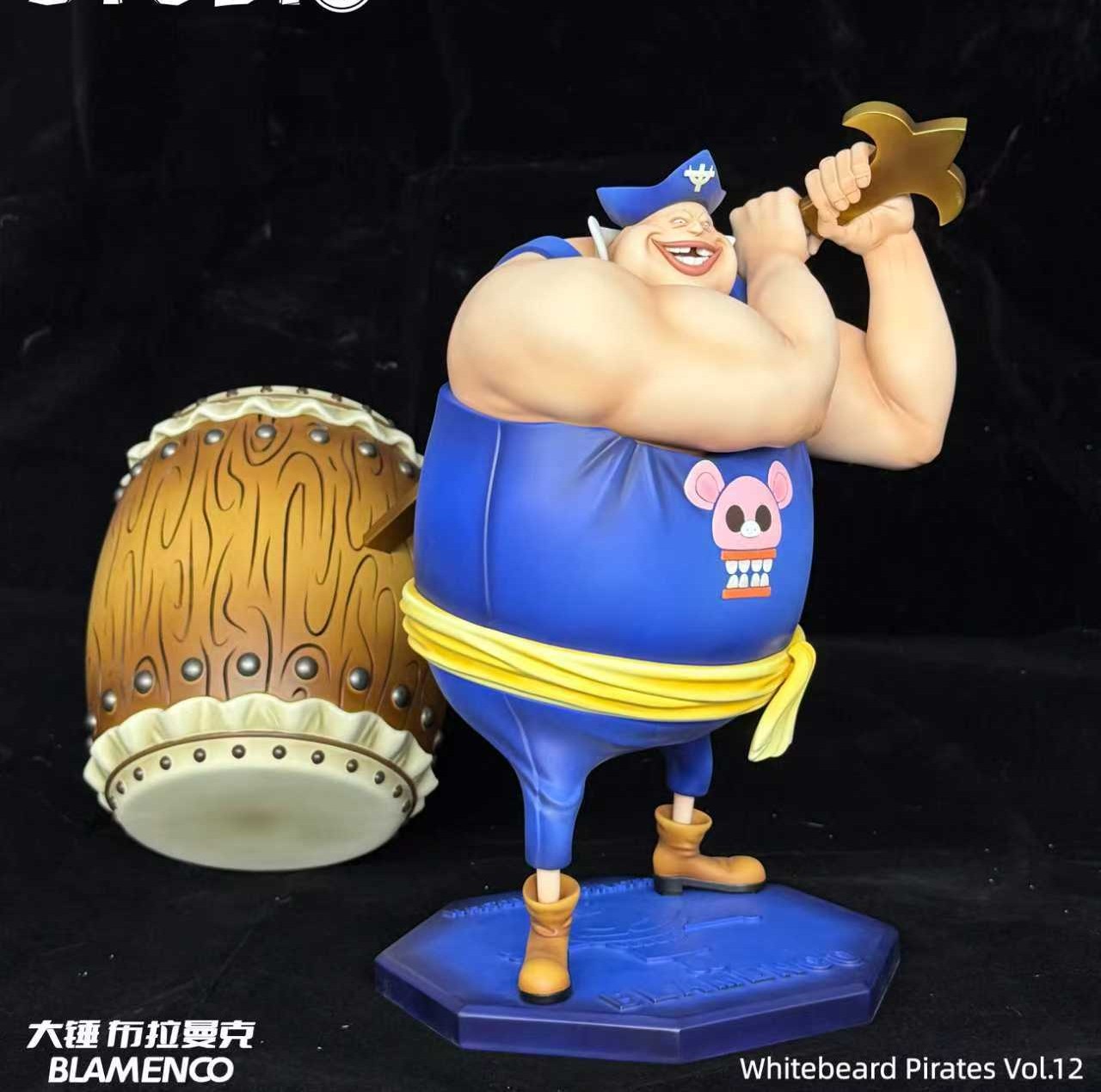 【預購】海賊王 白鬍子海賊團第12彈 六番隊隊長 大錘 布拉曼克 X 替身工作室