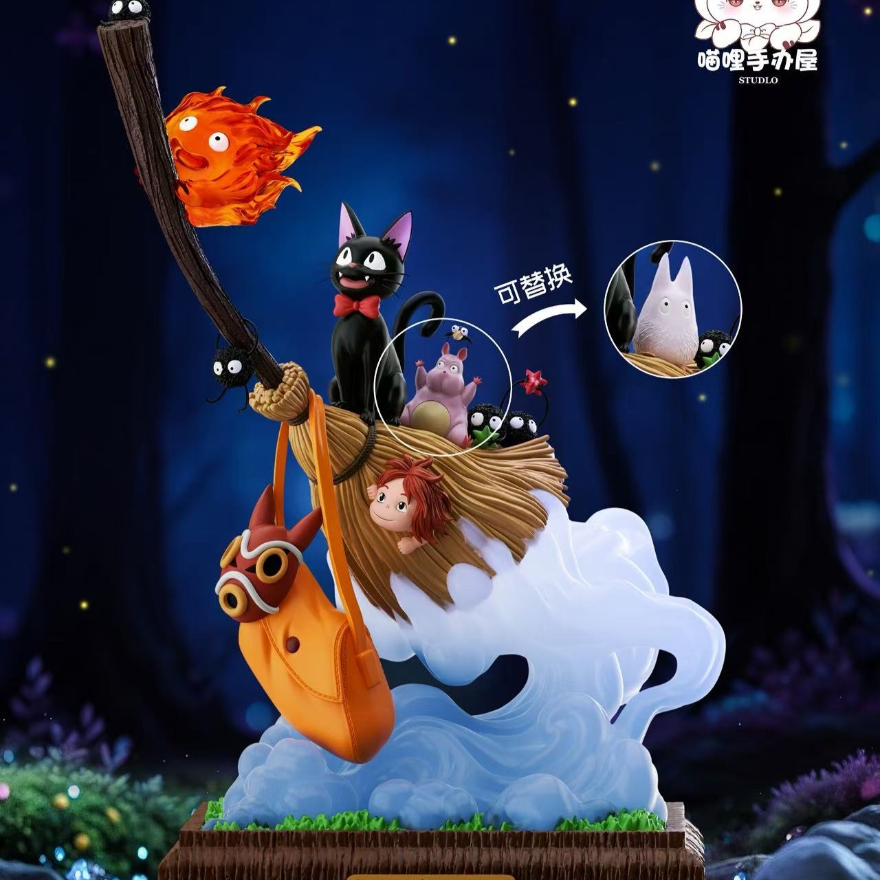 【預購】宮崎駿 吉卜力·同行 X 喵哩手辦屋