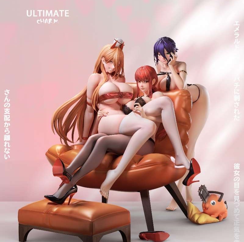 【預購】鏈鋸人 瑪&蕾&帕 三人組 X Ship Girl工作室