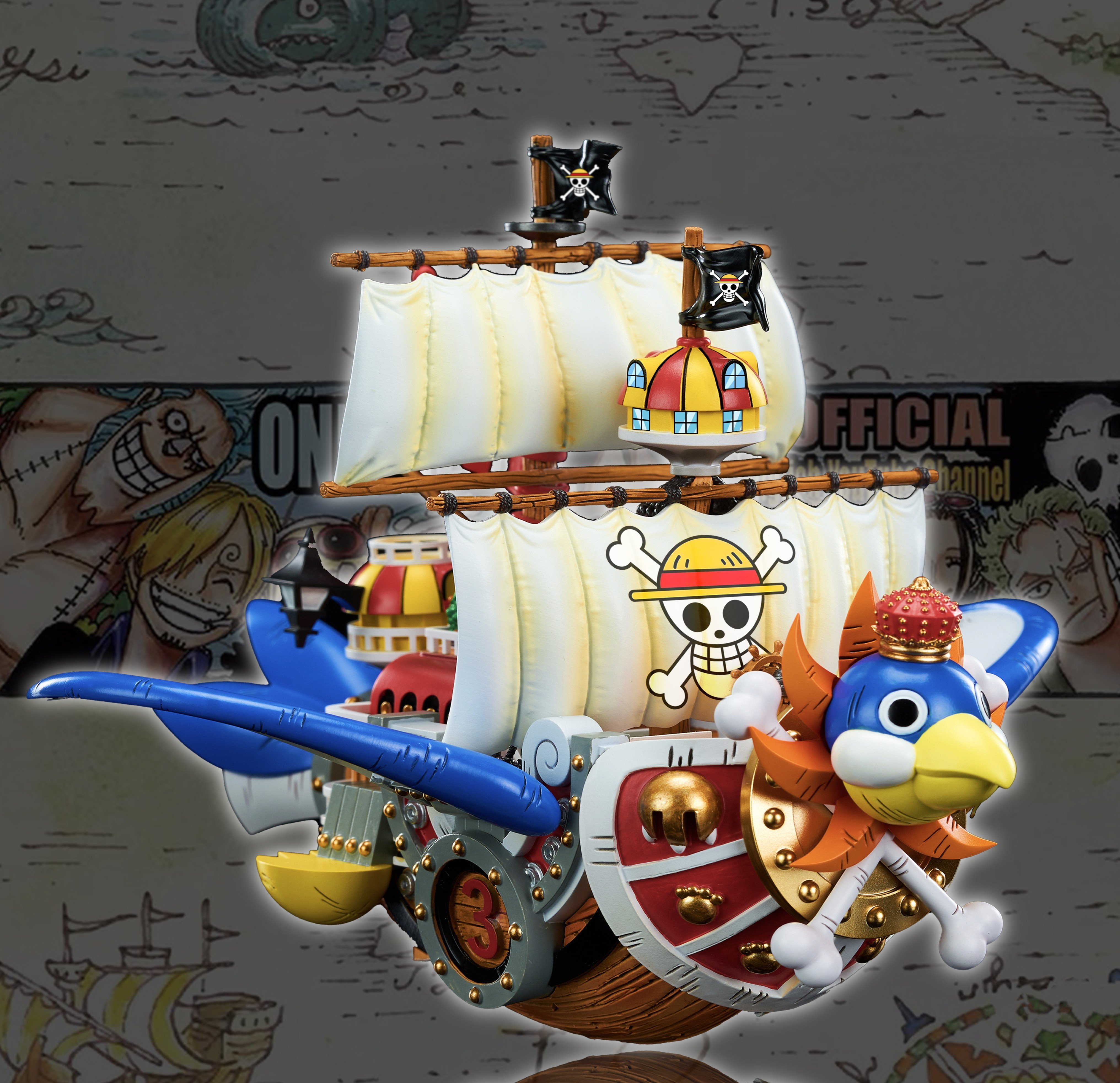 【預購】海賊王 全員船系列第三十八彈 草帽海賊船-企鵝陽光號 X M4工作室