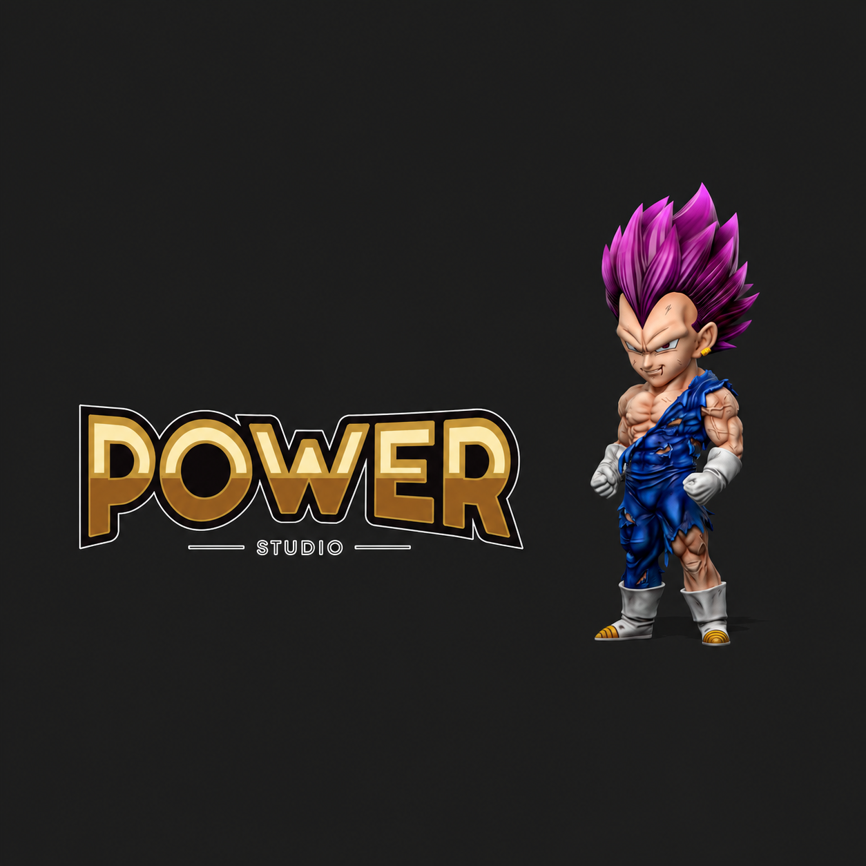 【預購】七龍珠 自我貝吉塔 X Power-Studio