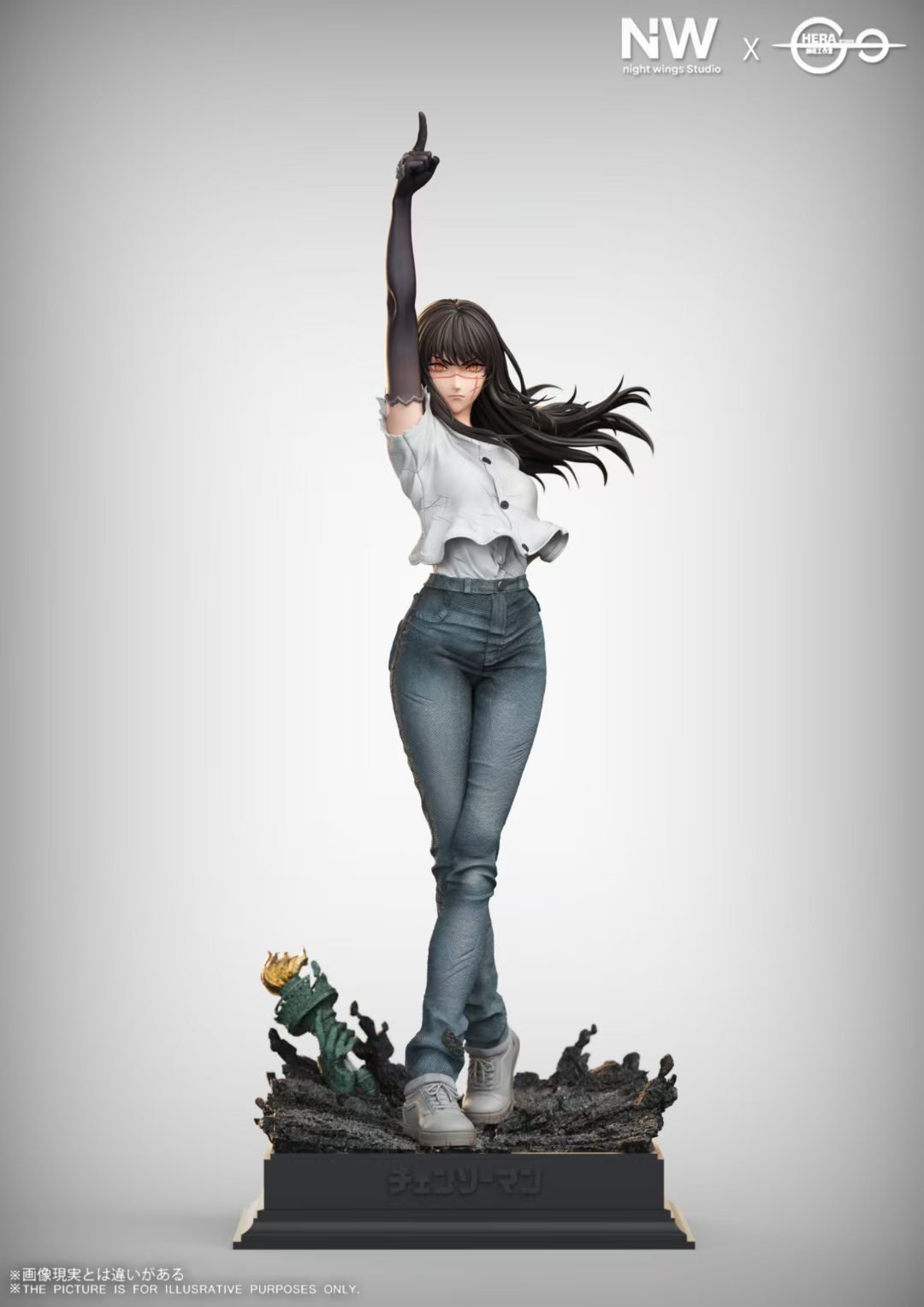【預購】鏈鋸人 戰爭惡魔——三鷹夜 X Night Wing Studio ＆ Hera Studio  