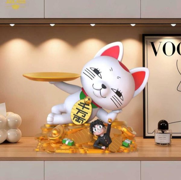 【現貨秒發】膽大黨 招財托盤擺件 高速婆婆 X 金運-Studio