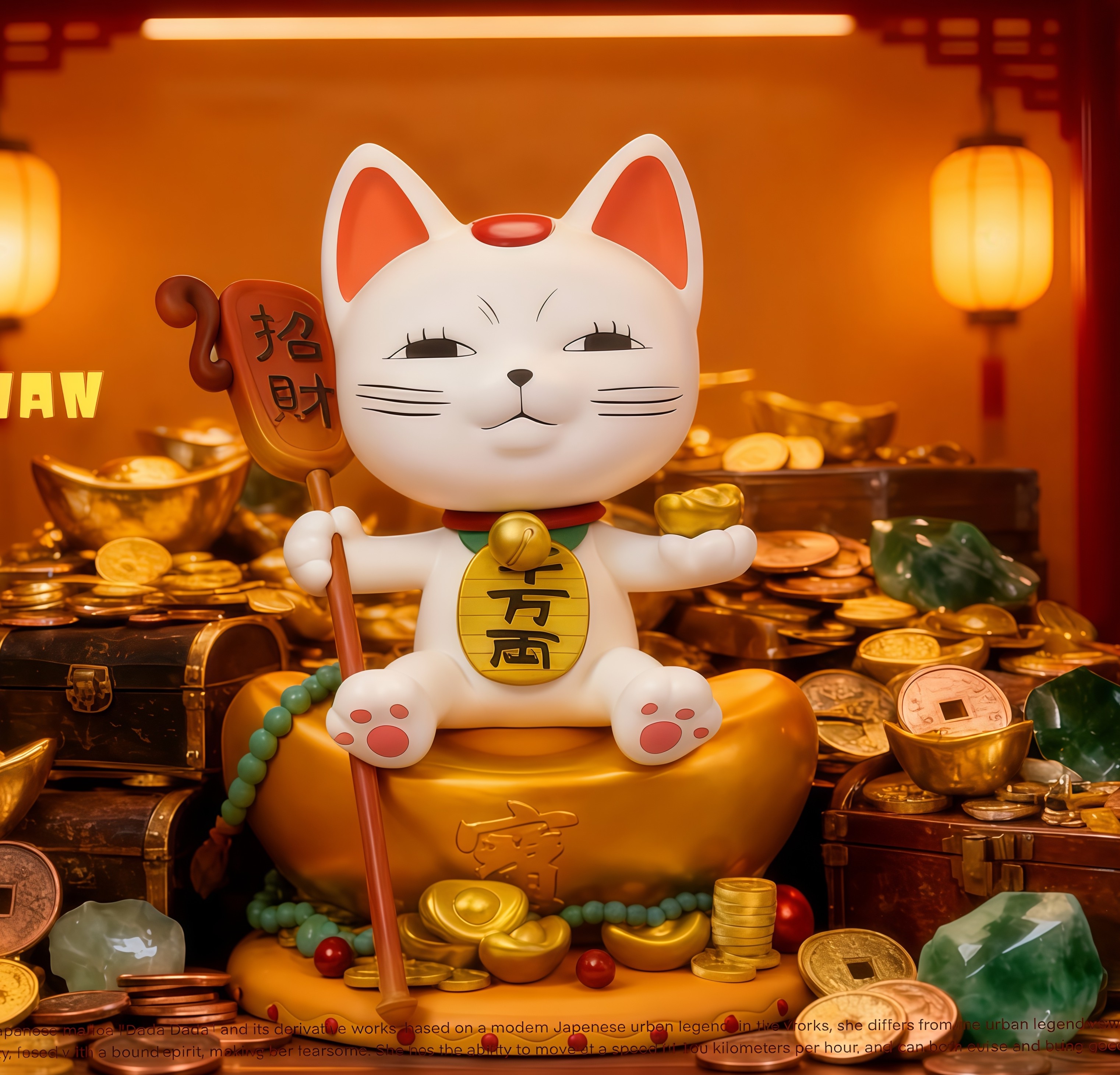 【售罄展示追加請私訊客服@toystationtw】膽大黨 來財系列第二彈 招財高速婆婆 X 物語+來財