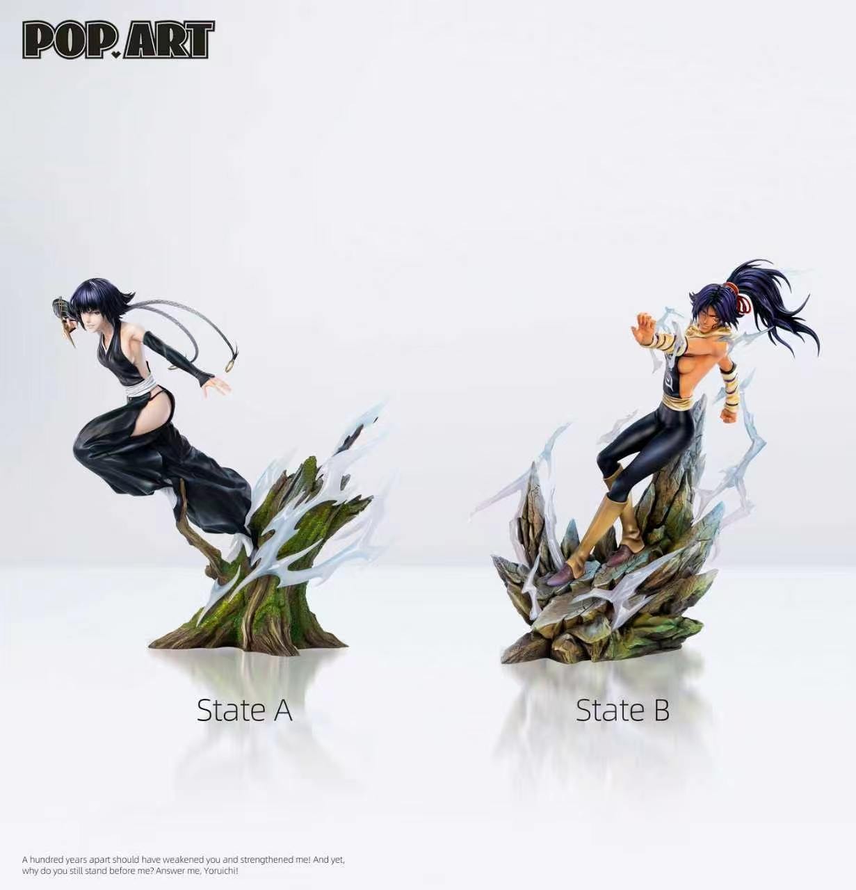 【預購】死神 姐妹花極致共鳴 碎蜂&夜一 X POP.ART工作室