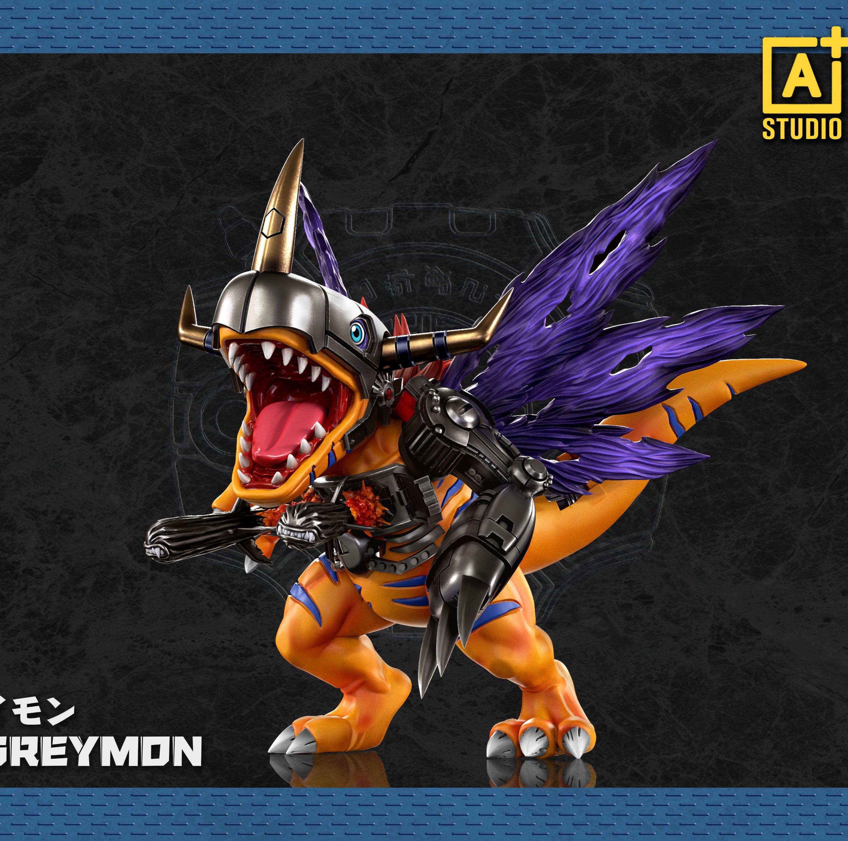 【預購】數碼寶貝 第一彈 雙配色 機械暴龍獸 X A+研究所&C-Studio