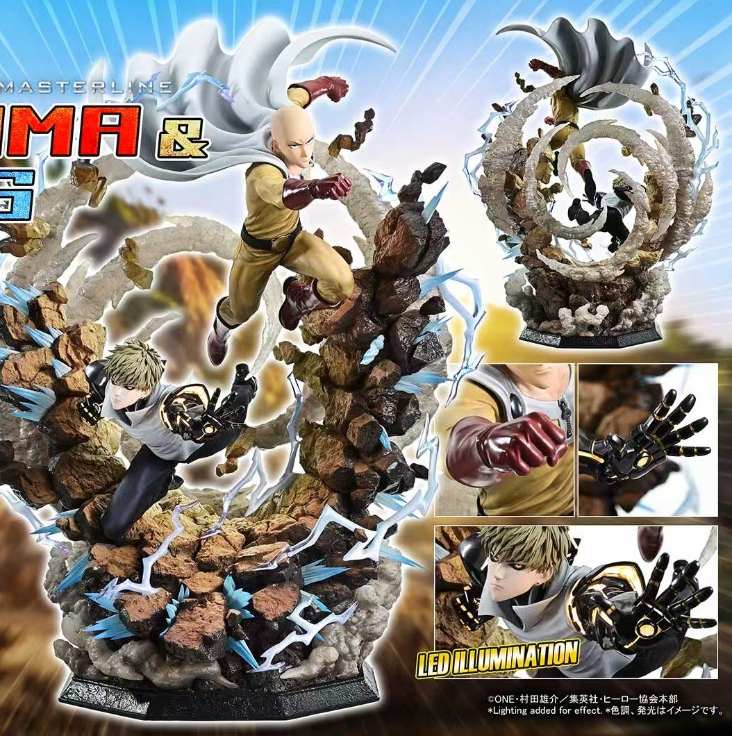 【預購】一拳超人 埼玉&傑諾斯 X Prime 1 Statue