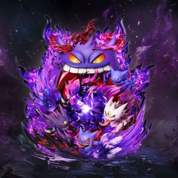 【現貨秒發】寶可夢 畢業雕像系列第四彈 耿鬼 X Emo