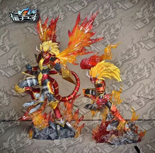 【補款】數碼寶貝 無限地帶 雙魂 第一彈 火龍獸 X 僵屍車工作室