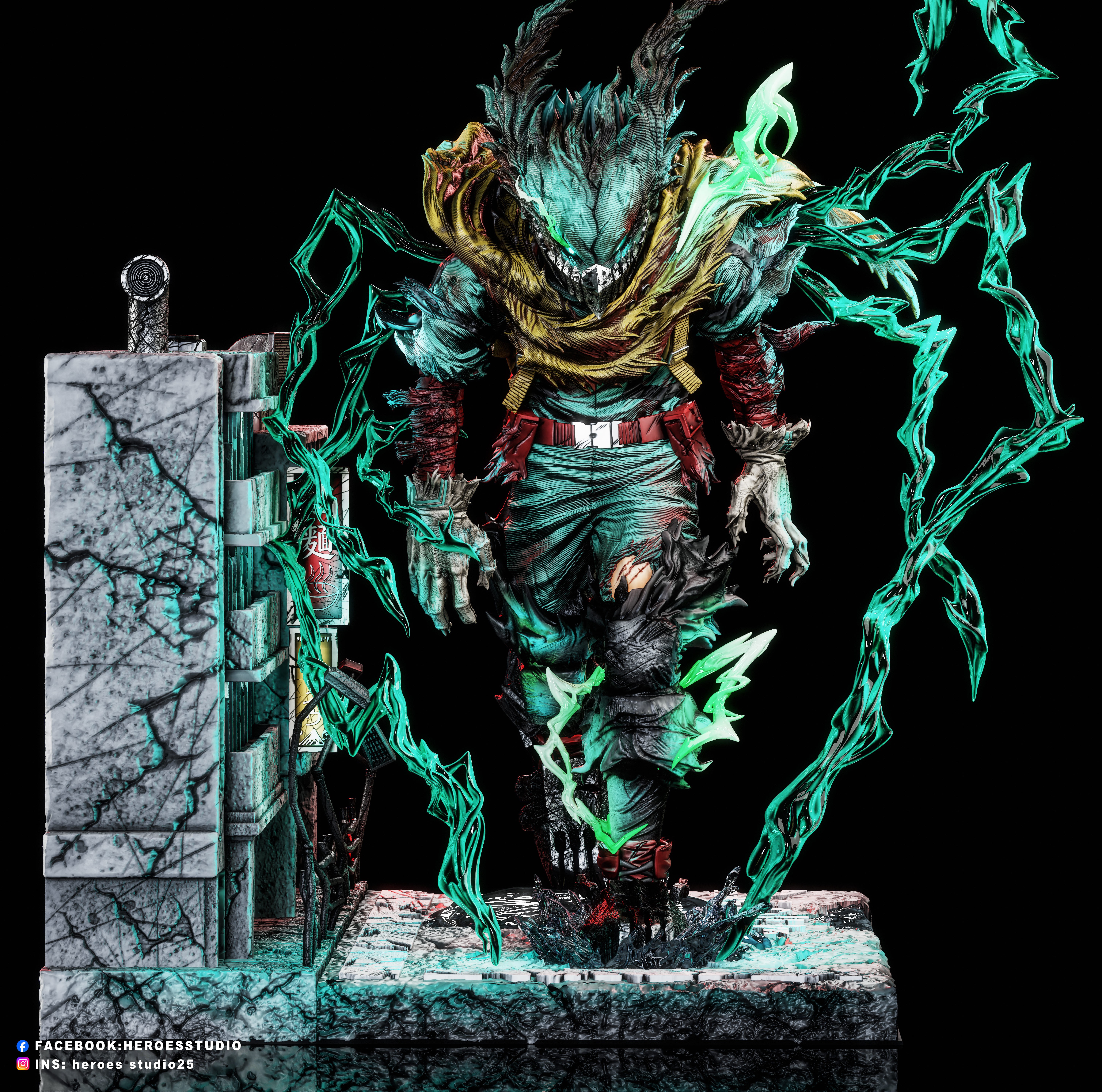 【預購】我的英雄學院 Dark Deku 綠谷出久 X heroes-Studio