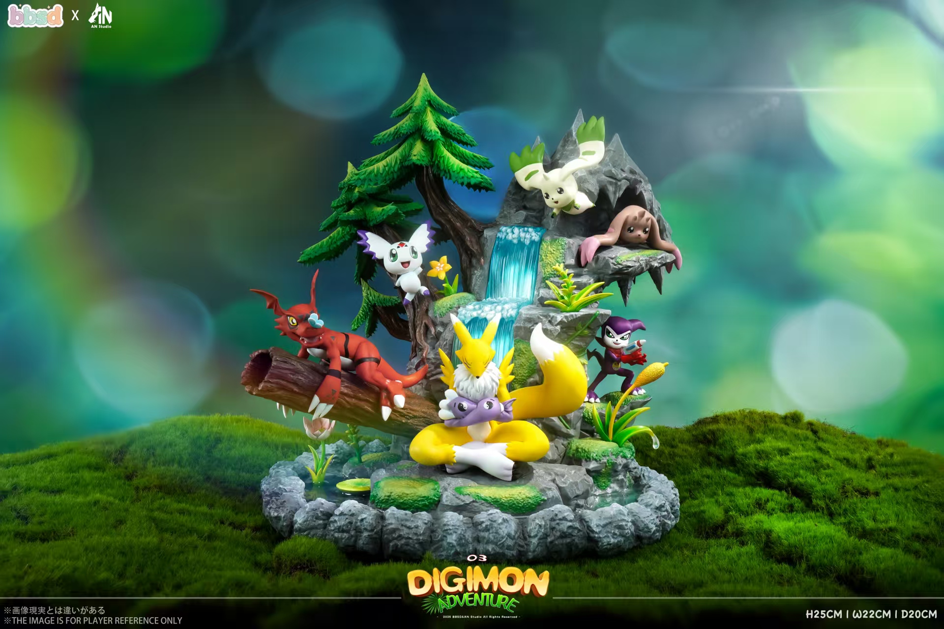 【預購】數碼寶貝 桌面生態系列03 X BBSD+AN