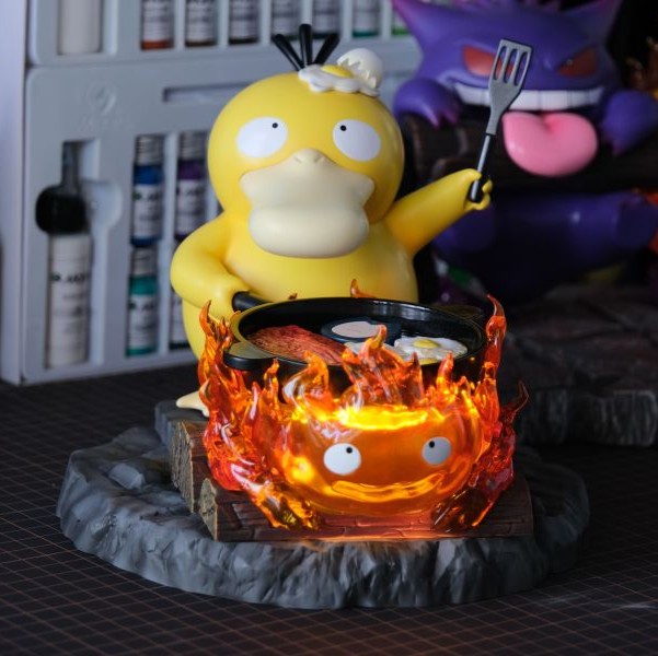 【售罄展示追加請私訊客服@toystationtw】宮崎駿+寶可夢 大廚可達鴨cos卡西法 X MMLAND喵喵島