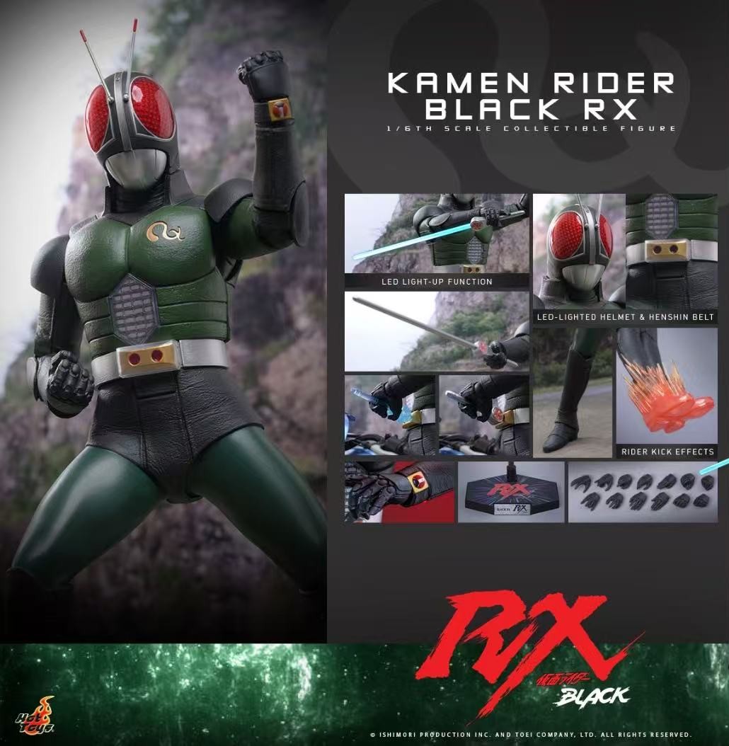 【售罄展示追加請私訊客服@toystationtw】《假面騎士Black RX》TMS179 X HOTTOYS