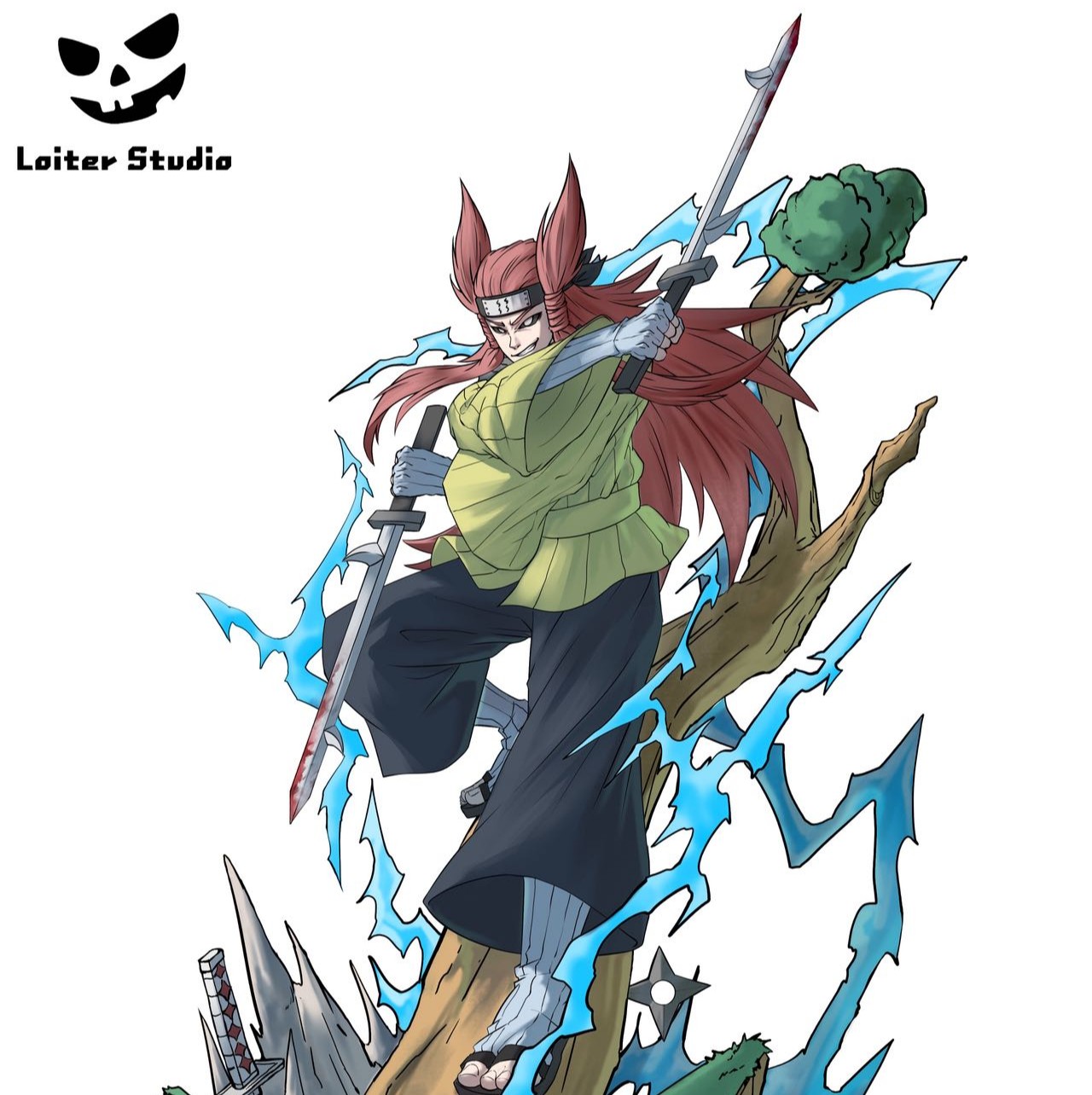 【預購】火影忍者 忍刀七人眾登場第一位 林檎雨由利 X Loiter-Studio
