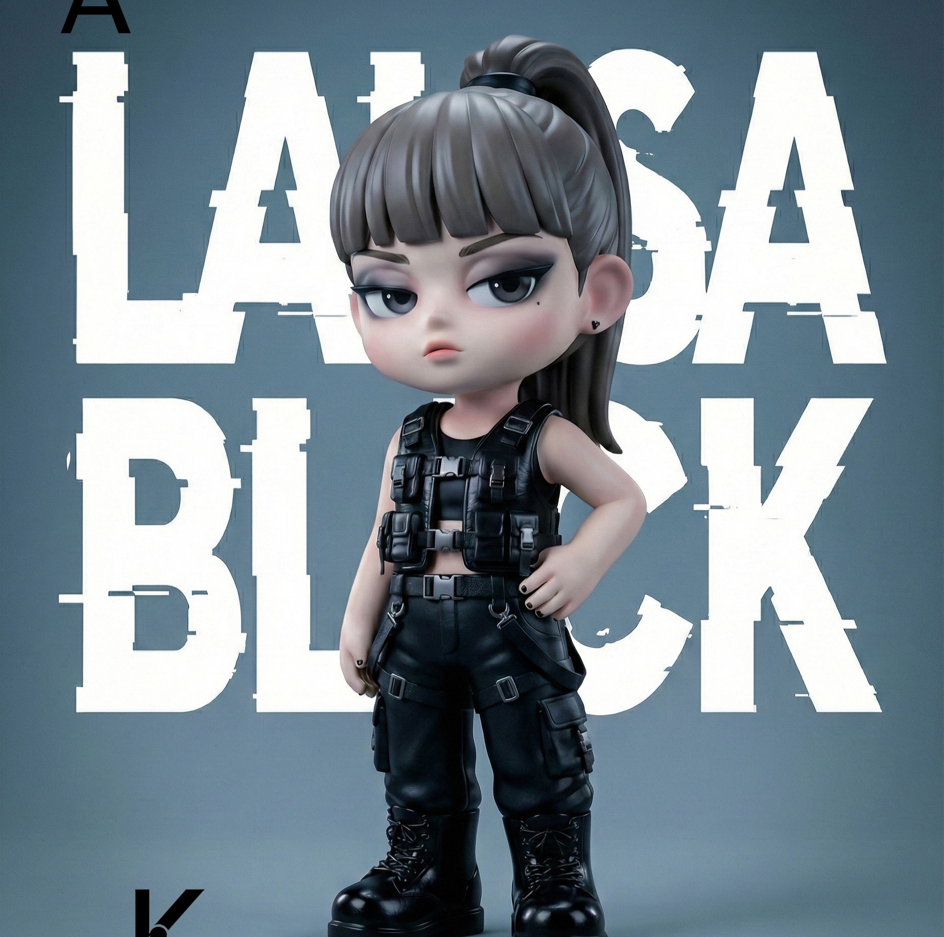 【預購】KPOP BlackPink Lisa 拉麗莎 X Kaitoys工作室