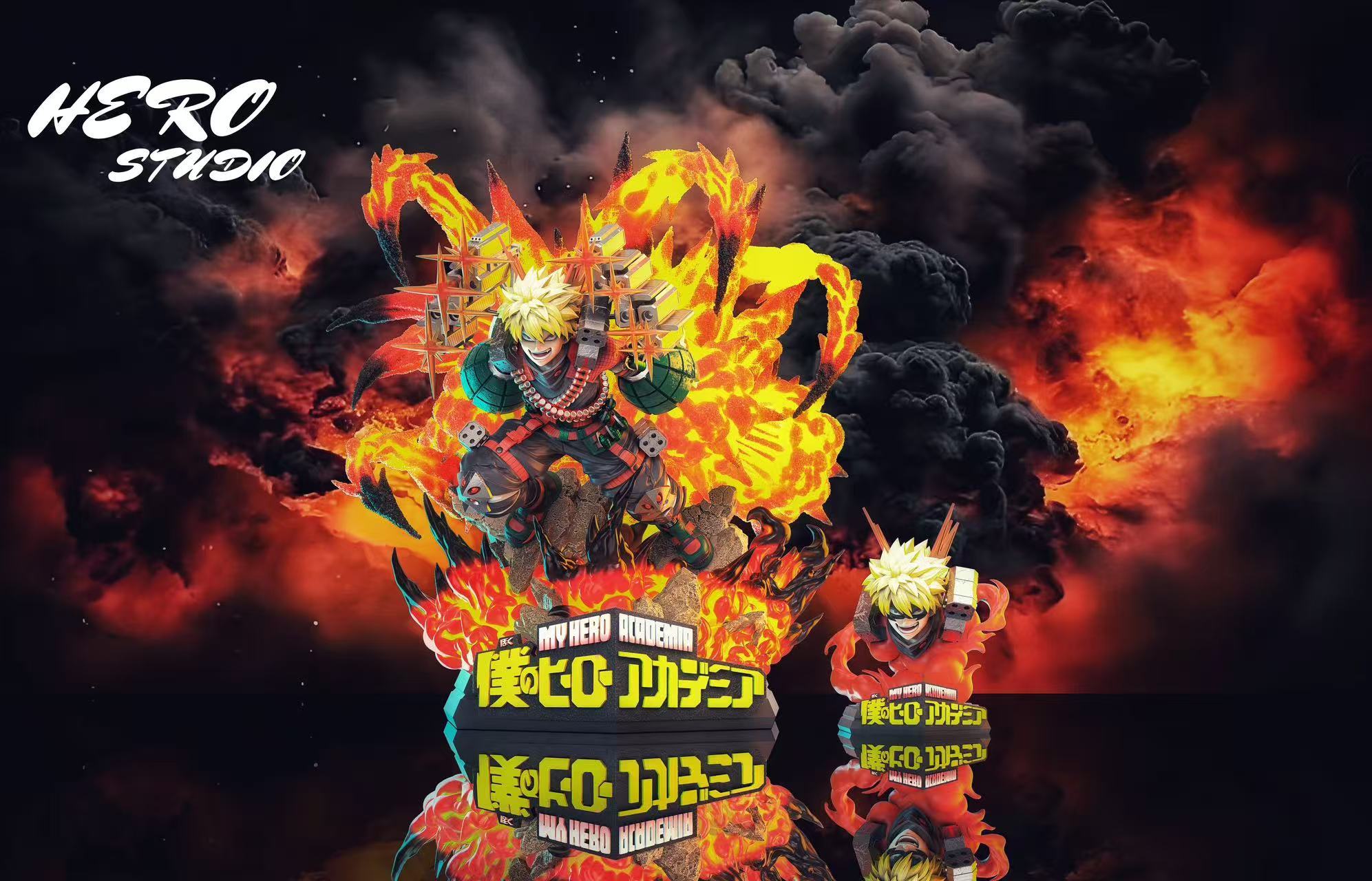 【預購】我的英雄學院 爆豪勝己1/6高品質雕像 X HERO Studio