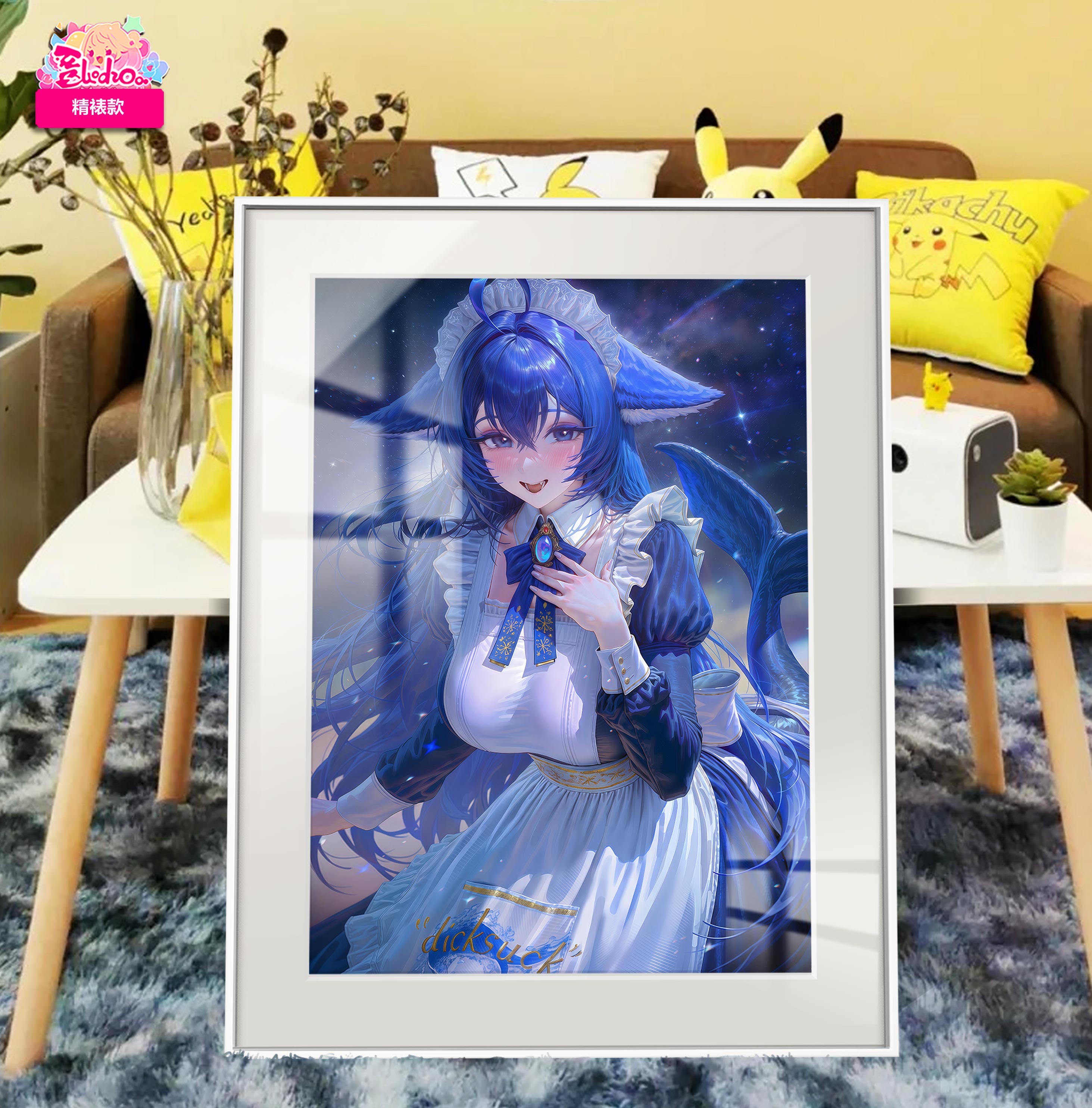 【預購】女仆 溟月 8k收藏超清精裱畫 X 阿喵畫社