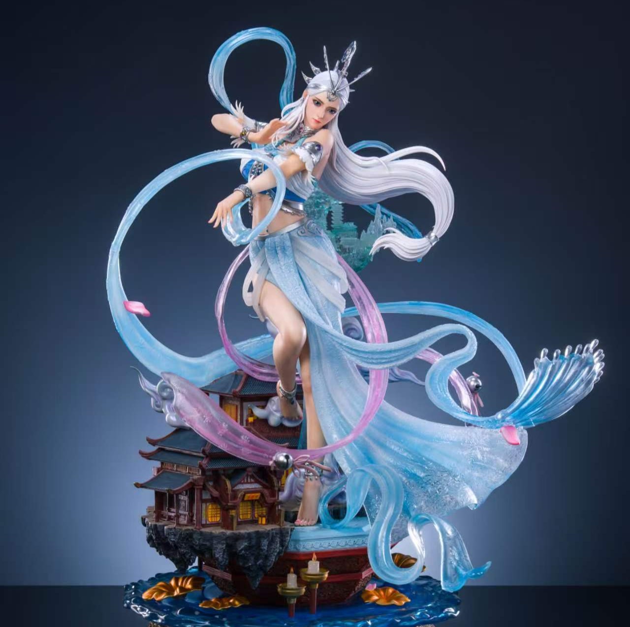 【預購】秦時明月 動畫 1/4比例雕像 雪女《飛雪玉花》X 靈韻工作室